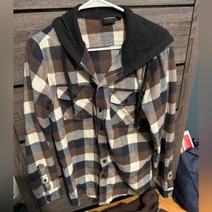 9 crowns, XL, multicolored flannel